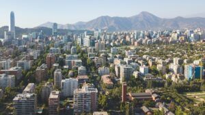 Edificios residenciales nuevos en Santiago de Chile vinculados a la suspensión del IVA para viviendas nuevas